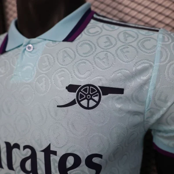 Camiseta Arsenal 2025-2026 Celeste escudo