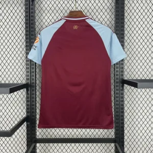 Camiseta Aston Villa 2025-2026 dorsal