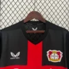 Camiseta Bayer Leverkusen 2023-2024 Negro cuello
