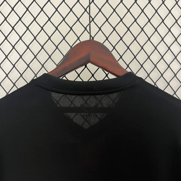 Camiseta Bayer Leverkusen 2023-2024 Negro cuello posterior