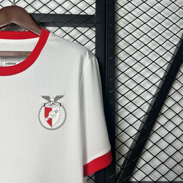 Camiseta Benfica 2025-2026 Blanca manga