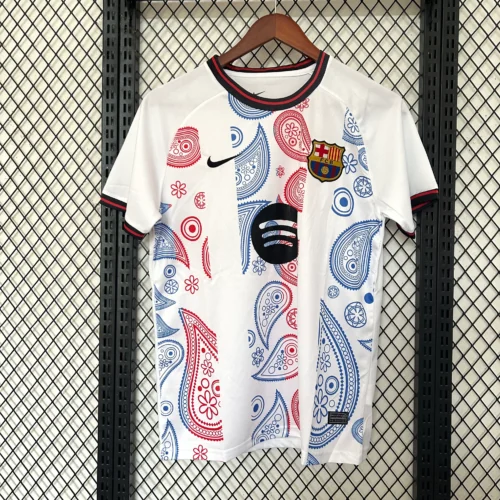 Camiseta Blanca FC Barcelona 2025-2026