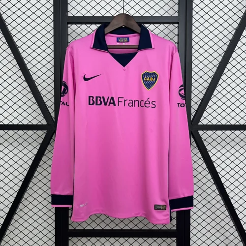 Camiseta Boca Juniors 2013-2014 manga larga Rosa
