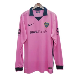 Camiseta Boca Juniors 2013-2014 Rosa manga larga