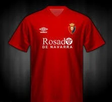 Camiseta-CA-Osasuna-1987-1988-Roja-de-los-80