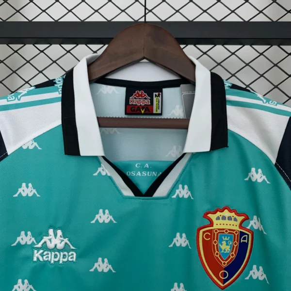 Camiseta CA Osasuna 1995-1997 Verde cuello