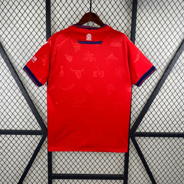 Camiseta CA Osasuna 2024-2025 Budimir dorsal