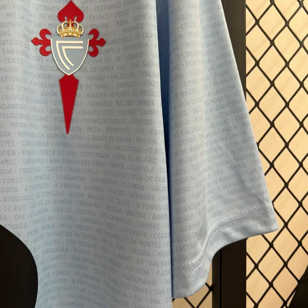Camiseta Celta de Vigo 2024-2025 Lago Aspas manga