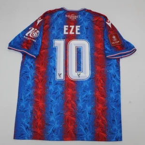 Camiseta Cristal Palace final Fa Cup 2024-2025 dorsal