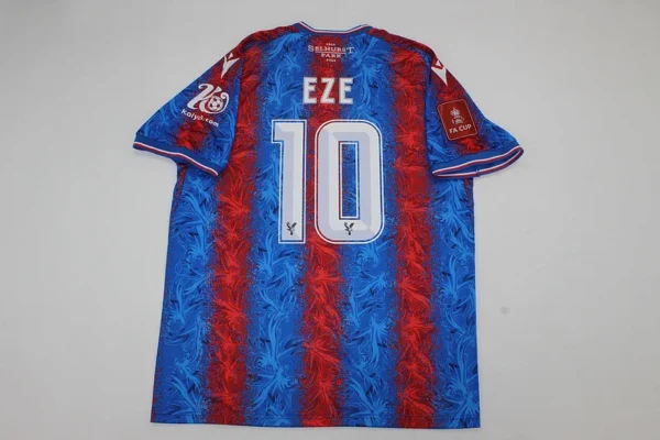 Camiseta Cristal Palace final Fa Cup 2024-2025 dorsal