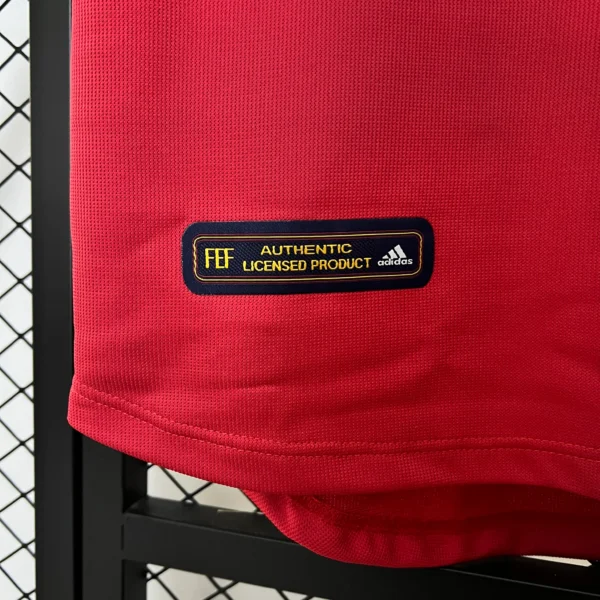 Camiseta España 2000 Raul etiqueta