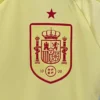 Camiseta España Eurocopa 2024 amarillo escudo