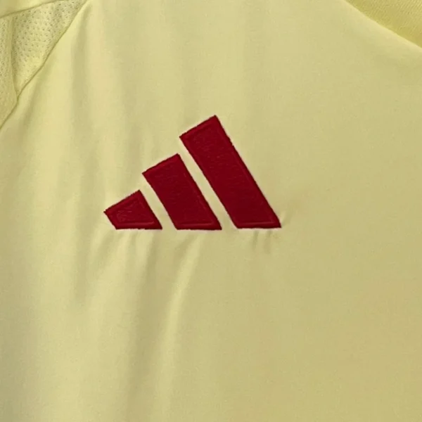 Camiseta España Eurocopa 2024 amarillo logo