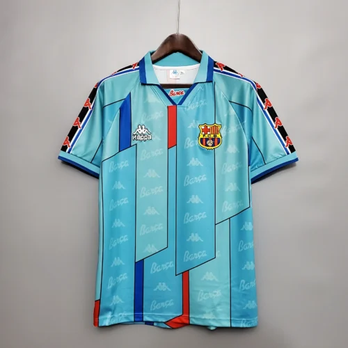 Camiseta FC Barcelona 1996-1997 Celeste