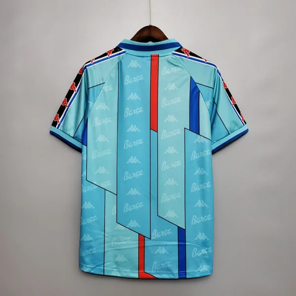 Camiseta FC Barcelona 1996-1997 Celeste dorsal