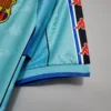 Camiseta FC Barcelona 1996-1997 Celeste manga