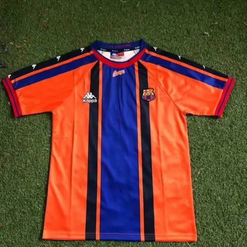 Camiseta FC Barcelona 1997-1998 naranja
