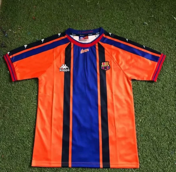 Camiseta FC Barcelona 1997-1998 naranja