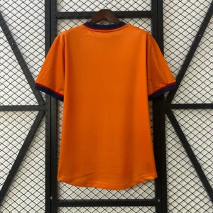 Camiseta FC Barcelona 1998-1999 Naranja dorsal
