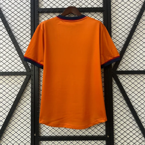 Camiseta FC Barcelona 1998-1999 Naranja dorsal