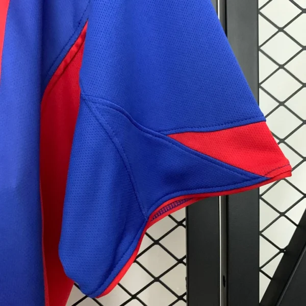 Camiseta FC Barcelona 2004-2005 Ronaldinho manga