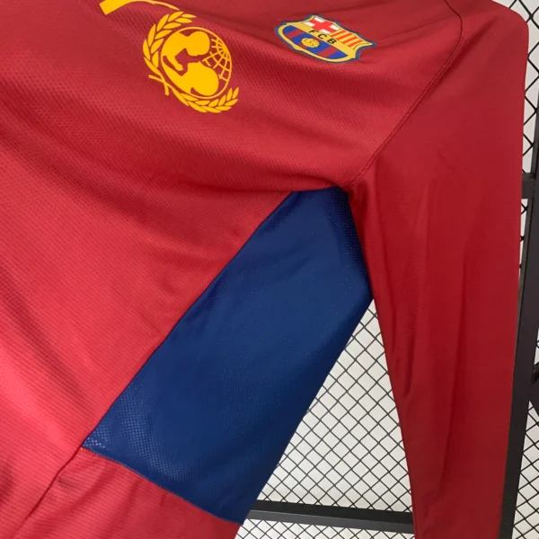 Camiseta FC Barcelona 2008-2009 Messi lateral