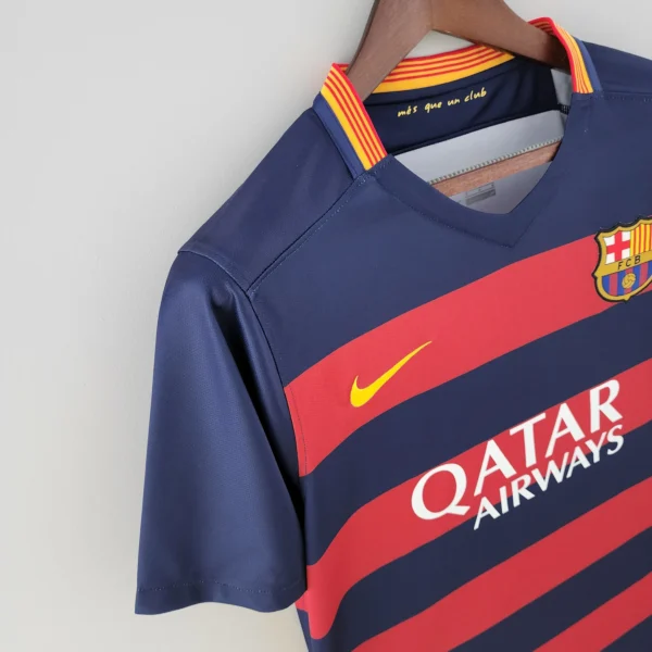 Camiseta FC Barcelona 2015-2016 Neymar hombro