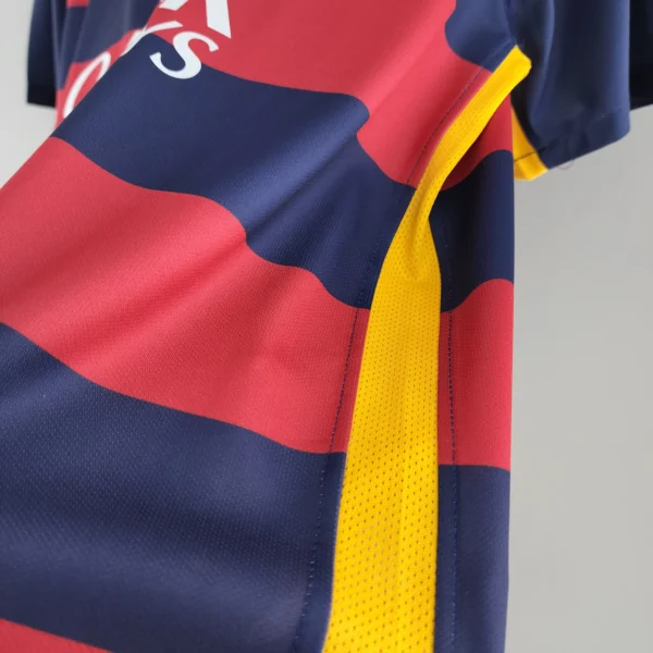 Camiseta FC Barcelona 2015-2016 Neymar lateral