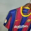 Camiseta FC Barcelona 2020-2021 Messi hombro