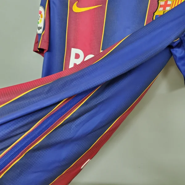 Camiseta FC Barcelona 2020-2021 Messi lateral