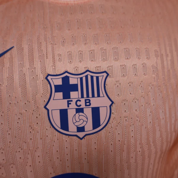 Camiseta FC Barcelona 2024-2025 Naranja escudo
