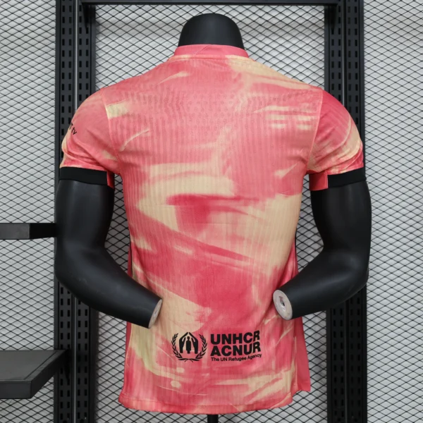 Camiseta FC Barcelona 2024-2025 Rosado dorsal