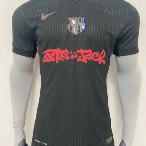 Camiseta FC Barcelona 2024-2025 Travis Scott Negro