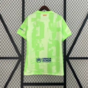 Camiseta FC Barcelona 2024-2025 Verde dorsal