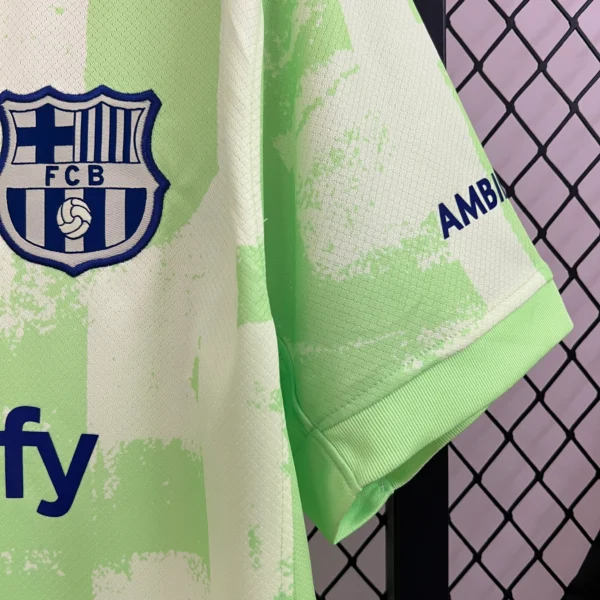 Camiseta FC Barcelona 2024-2025 Verde manga