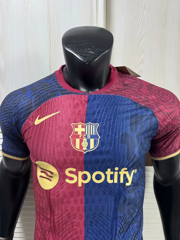 Camiseta FC Barcelona 2025-2026 Azulgrana cuello