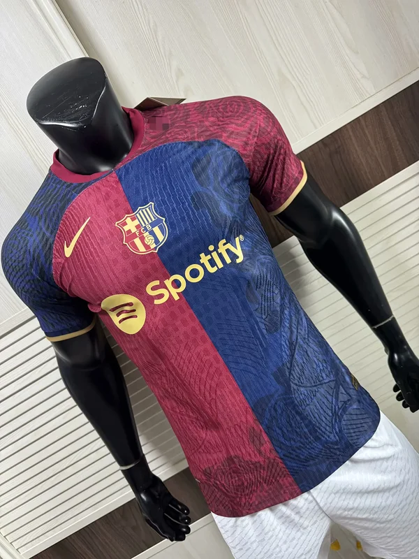 Camiseta FC Barcelona 2025-2026 Azulgrana lateral