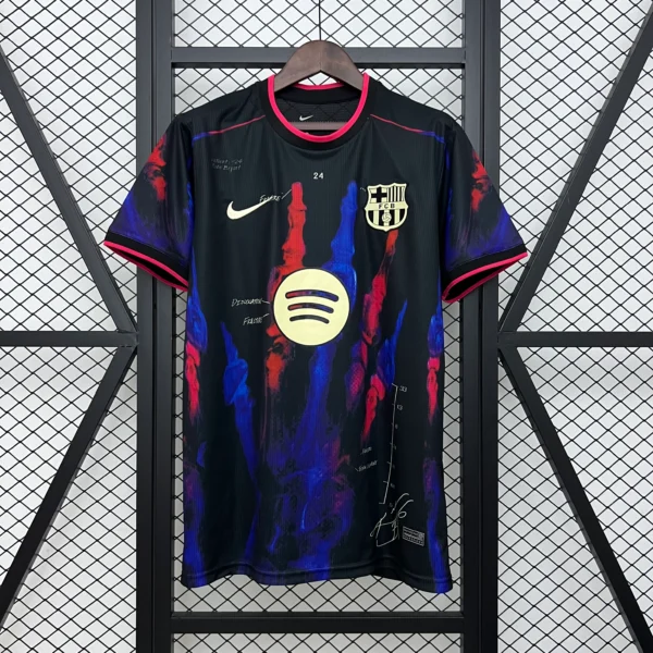 Camiseta FC Barcelona 2025-2026 Negro Rayos X