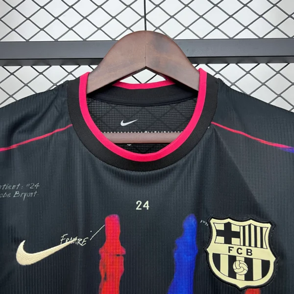 Camiseta FC Barcelona 2025-2026 Negro Rayos X cuello