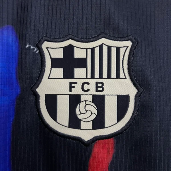 Camiseta FC Barcelona 2025-2026 Negro Rayos X escudo