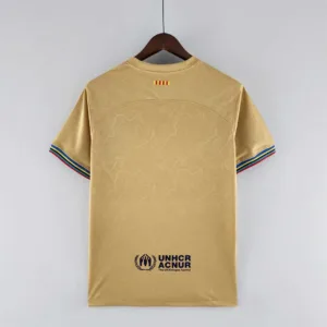 Camiseta FC Barcelona Dorado 2022-2023 dorsal