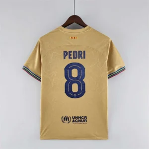 Camiseta FC Barcelona Dorado 2022-2023 pedri
