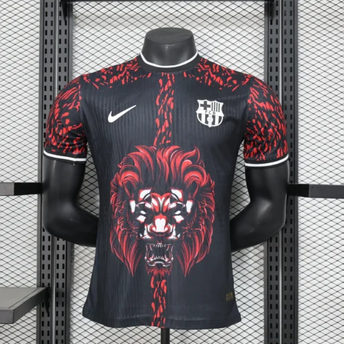 Camiseta FC Barcelona León Rojo 2024-2025 edición especial versión jugador