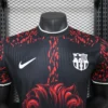 Camiseta FC Barcelona León Rojo 2024-2025 cuello