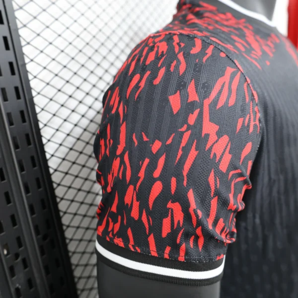Camiseta FC Barcelona León Rojo 2024-2025 manga