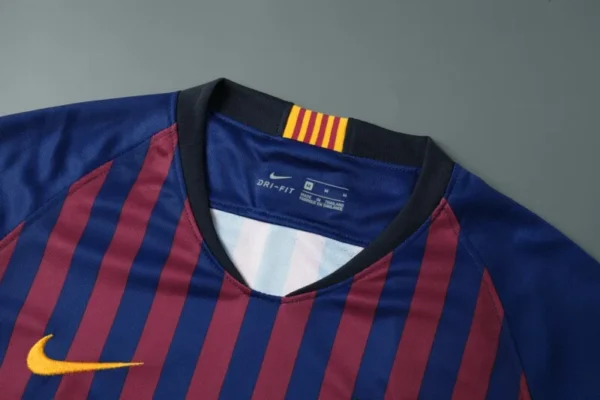 Camiseta FC Barcelona Messi 2018-2019 cuello