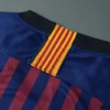 Camiseta FC Barcelona Messi 2018-2019 cuello anterior