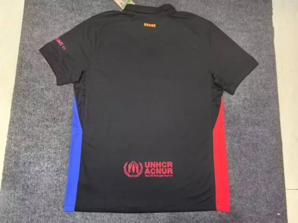 Camiseta FC Barcelona Negro 2024-2025 Travis Scott dorsal
