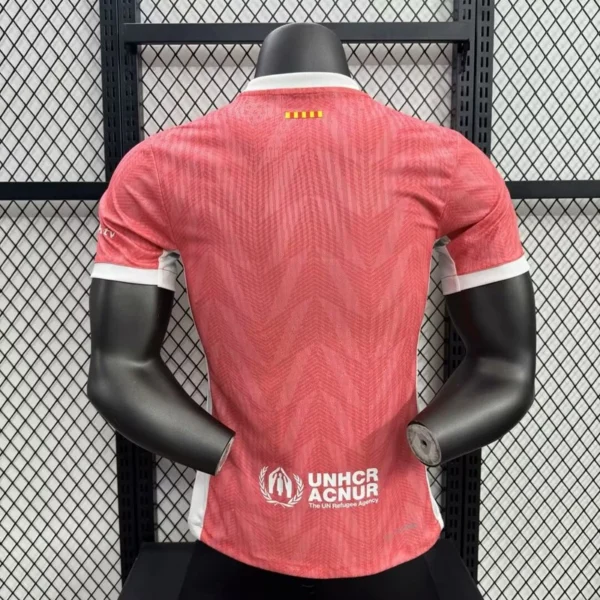 Camiseta FC Barcelona Rosa 2025-2026 dorsal