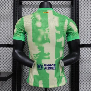 Camiseta FC Barcelona Verde 2024-2025 dorsal